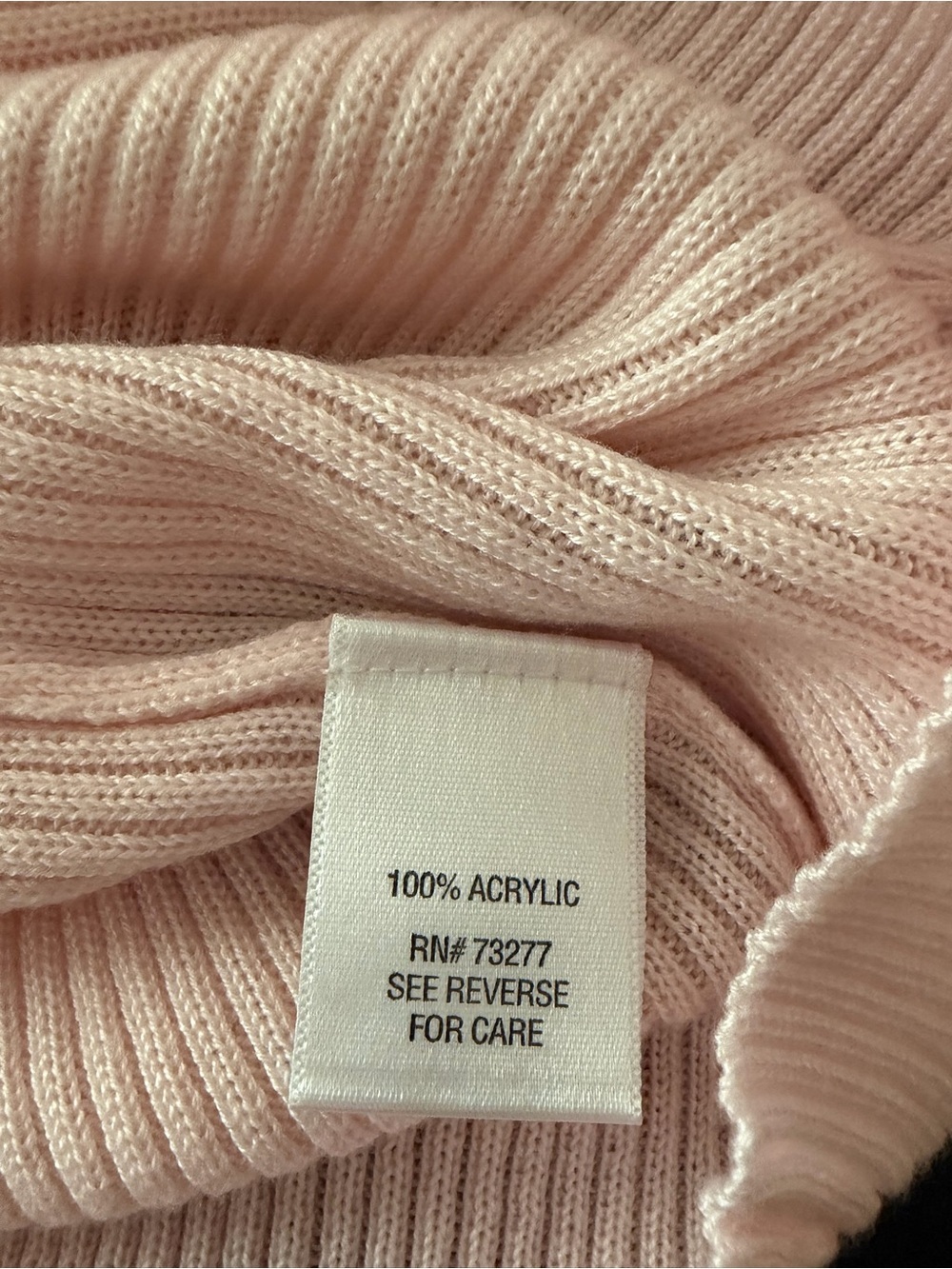 Dana Buchman Pink Sleeveless Turtleneck Tank - Picture 3 of 3